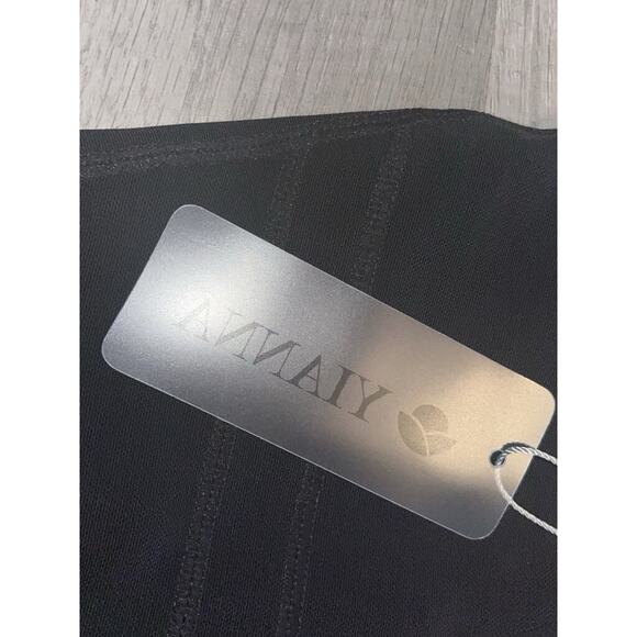 YIANNA Women Zip Up Full Tummy Control Body suit Shapewear - Black - size 6XL - Picture 6 of 9